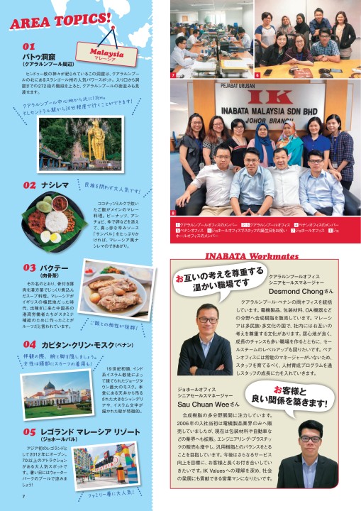 稲畑産業株式会社 社内報「いなほ」220号