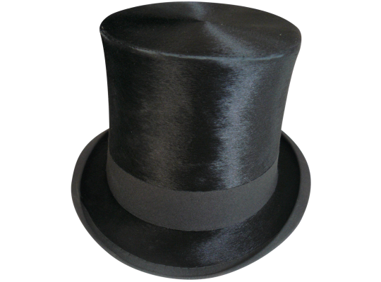 The founder’s top hat