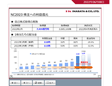 2022年3月期 決算説明会